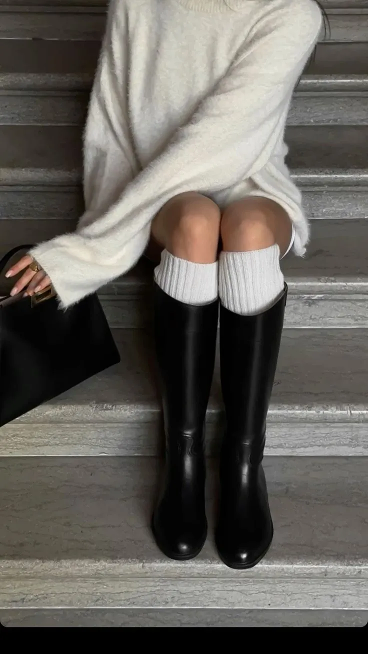 Tall Boots (Leather or Suede)